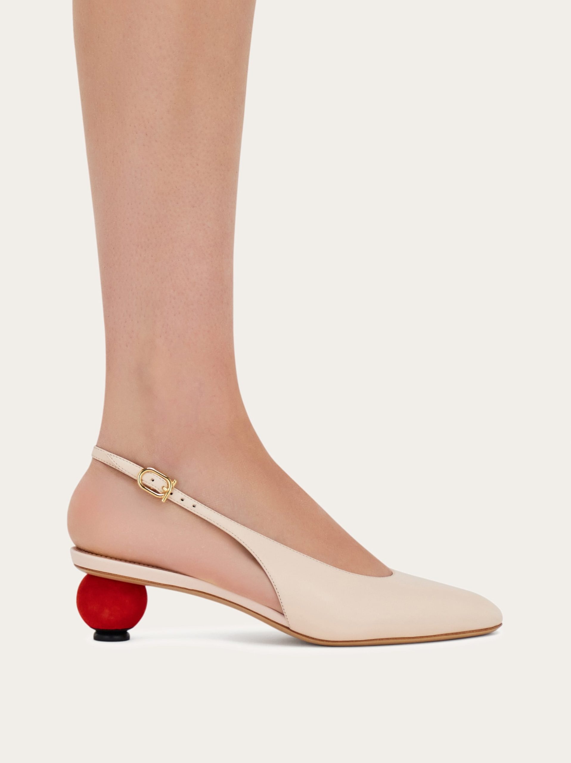 Ferragamo Spherical heel slingback pump - Image 7